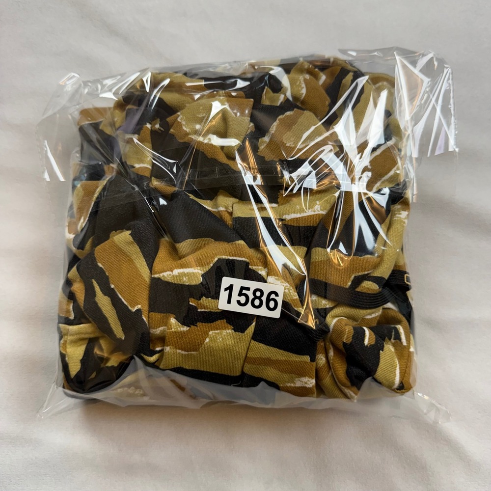 Combat Iron Apparel Mens LG Desert Tiger Stripe Camo Full Zip Hoodie EUC - Picture 6 of 6